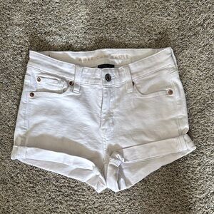 White Jean Shorts - American Eagle